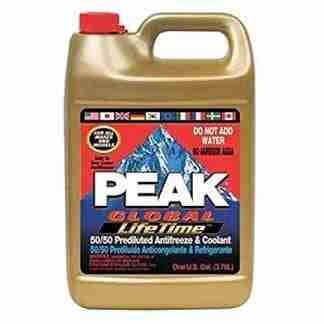 PEAK PXAB53 Antifreeze Coolant, 1 gal, Amber for Jeep Wrangler