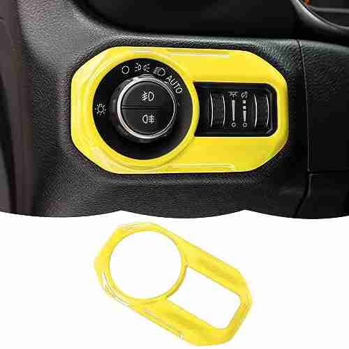 RT-TCZ Headlight Switch Button Trim Cover Lamp Switch Cover Trim Decoration