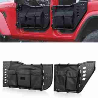 Tube Half Doors Off Road Tubular Summer Doors Fit for Jeep Wrangler JL Unlimited