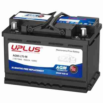 UPLUS BCI Group 48 Car Battery for Jeep Wrangler JL