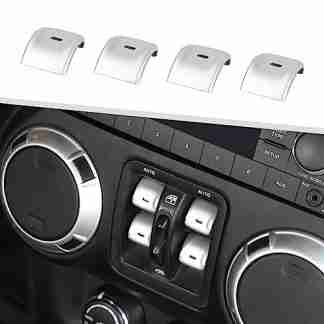 Jimen for JK Window Button Covers