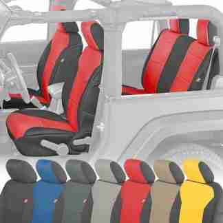 Diver Down Neoprene Seat Cover Set - Fits Jeep JK Unlimited 4-Door 2007-2018